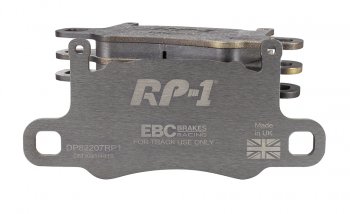 DP82207RP1 EBC Brakes Racing's RP-1™ Тормозные колодки зад DATSUN Bluebird; FACEL VEGA Facellia; PORSCHE 911 (991) (Cast Iron Disc Only) выпуска 1959-2015 года