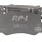 DP82207RP1 EBC Brakes Racing's RP-1™ Тормозные колодки зад DATSUN Bluebird; FACEL VEGA Facellia; PORSCHE 911 (991) (Cast Iron Disc Only)