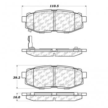 105.11240 Тормозные колодки Posi-Quiet Ceramic SCION, SUBARU, SUZUKI, TOYOTA зад. Большинство клиентов вынуждены менять тормозные колодки из за их скрипа. Тормозные колодки Posi-Quiet все время стремятся усовершенствовать параметры комфорта и тормозной динамики и, надо признать, им это удается! Не верите – проверти сами.