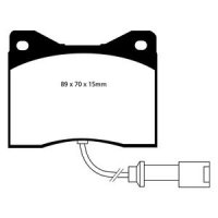 DP32071C EBC Brakes Redstuff Тормозные колодки RENAULT Laguna