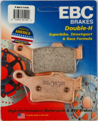 FA631HH EBC BRAKES Double-H™ тормозные колодки CAN-AM Spyder выпуска 2013-2017 года