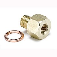 1/8" NPT to M12 x 1.5 METRIC ADAPTER AUTO METER #2277