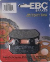FA203 EBC BRAKES Organic тормозные колодки  HONDA CBR, Oversize