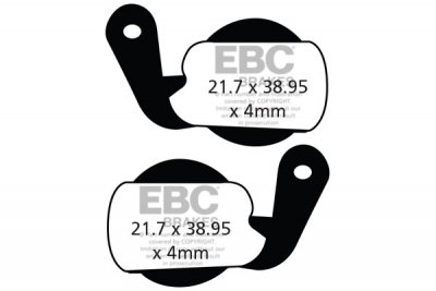 CFA451 EBC BRAKES Organic тормозные колодки 