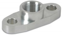 2898 Flange: oil drain flange; aluminum