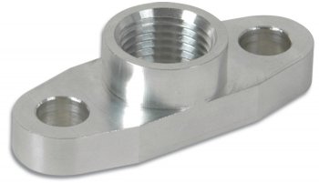 2898 Flange: oil drain flange; aluminum 