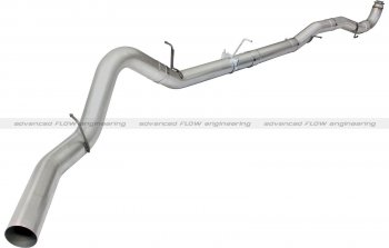 49-04054NM Afe Power EXH 5 in DP-Back; GM Diesel Trucks 2015.5 V8-6.6L (td) LML 