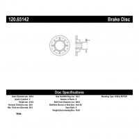 120.65142 Тормозные диски Premium FORD перед