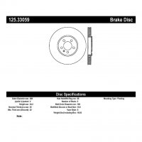 125.33059 Тормозные диски Premium AUDI, SEAT, VOLKSWAGEN перед