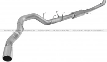 49-42047-P Afe Power Полная выхлопная система Turbo-Back 5.0" Dodge Dsl Trucks 13-15 L6-6.7L насадка хром 