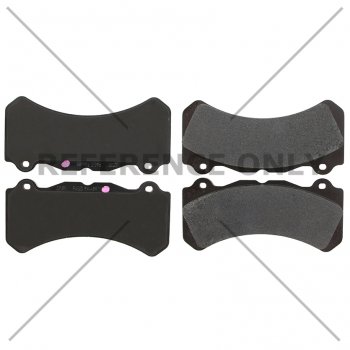 104.60180 Тормозные колодки Posi-Quiet Metallic VOLVO перед 