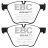 DP62007 EBC Brakes Greenstuff Тормозные колодки BMW X5 (E70), X6