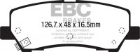 DP43041R EBC Brakes Yellowstuff Тормозные колодки зад FORD Mustang (6th Generation)