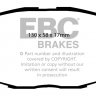 DP1562 EBC Brakes Ultimax2 тормозные колодки передние HYUNDAI i-30 (FD); KIA Carens, Ceed