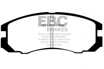 DP847 EBC Brakes Ultimax2 Тормозные колодки перед  TOYOTA Camry, Celica выпуска 1987-1992 года