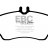 DP1555 EBC Brakes Ultimax2 Тормозные колодки перед  MERCEDES-BENZ Vaneo