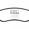 DP1673  EBC Brakes Ultimax2 Тормозные колодки зад. JEEP Cherokee