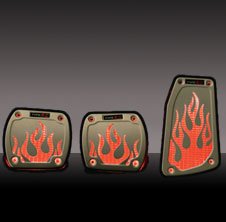 PEDAL KT 3PC светодиод RED FLME L.E.D. Pedals