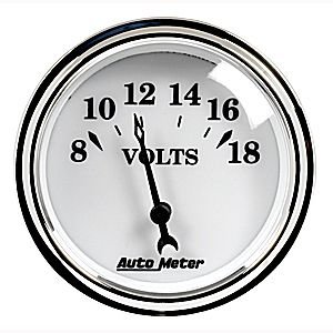 2-1/16" Вольтметр, 8-18V LED, OTW II AUTO METER #1292 Voltmeter