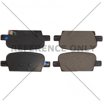 105.19210 Тормозные колодки Posi-Quiet Ceramic CHEVROLET зад. 