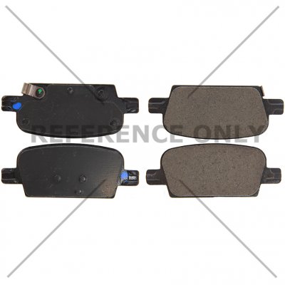 105.19210 Тормозные колодки Posi-Quiet Ceramic CHEVROLET зад. 