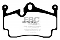 DP91920 EBC Brakes Orangestuff Тормозные колодки зад PORSCHE Boxster GTS, Boxster S, Boxster Spyder, Cayman, Cayman