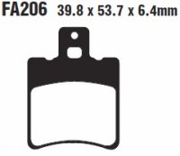 FA206HH EBC BRAKES Double-H™ тормозные колодки HARLEY DAVIDSON