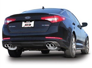140469 Выпускная система BORLA Настроенный выпуск 2011 Kia Optima 2.0L 2011 KIA Optima