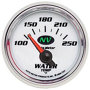 2-1/16" датчик температура воды, 100- 250`F, SSE, NV AUTO METER #7337 Water Temperature