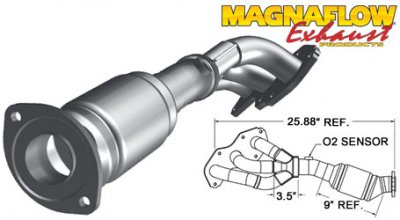 50604 Magnaflow ОЕМ каталитический нейтрализатор (катализатор) DFCV Lexus IS 