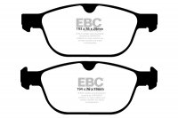 DPX2018 EBC Brakes Ultimax2 Тормозные колодки перед VOLVO XC60, XC90