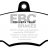 DP310 EBC Brakes Ultimax2 Тормозные колодки перед  AUDI 80, 100, Coupe; VOLVO 340, 360