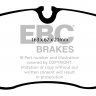 DPC1926 EBC Heavy Duty Carbon колодки перед MERCEDES-BENZ, VOLKSWAGEN