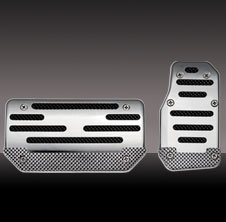 RACING PEDALS Chrome Finish