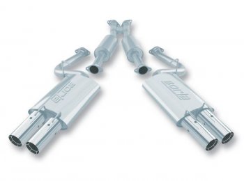 15320 Выпускная система BORLA Настроенный выпуск NISSAN 300ZX 90-95 3.0L V6 TURBO AT/M 1991-1999 NISSAN 300ZX