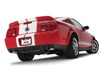 140210 Выпускная система BORLA Настроенный выпуск FORD SHELBY MUST GT500 '07 5.4L SC 2007-2009 FORD Mustang Shelby GT500