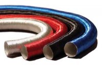 17126 THERMO TEC Термо рукав из алюминия и кремния 1.25"X36"черный