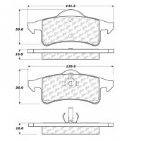 106.07910 Тормозные колодки PosiQuiet Extended Wear JEEP