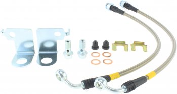 950.61021 STOP TECH армированные тормозные шланги задние FORD MUSTANG Передние