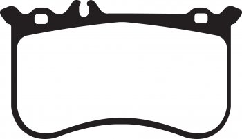 DP42138R EBC Brakes Yellowstuff Тормозные колодки перед MERCEDES-BENZ CLS, E, SLC, SLK (R172) Ширина 154мм, Высота 93мм, Толщина 17мм