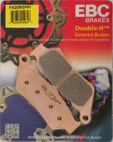 FA209/2HH EBC BRAKES Double-H™ тормозные колодки APRILIA, BMW, DUCATI, HONDA, HUSQVARNA, ITALJET, KTM, MOTO GUZZI, MOTO MORINI, TRIUMPH, VICTORY, YAMAHA