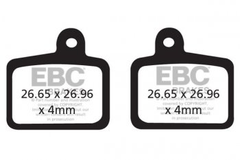 CFA466HH EBC BRAKES Organic тормозные колодки 