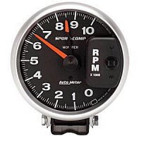 5" тахометр, 10,000 RPM, STD IGN, MONSTER AUTO METER #3900
