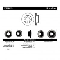 120.66059 Тормозные диски Premium CADILLAC, CHEVROLET, GMC перед
