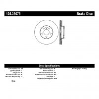 125.33075 Тормозные диски Premium VOLKSWAGEN перед