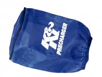 RU-0510PL K&N Чехол фильтра PRECHARGER ; голубой