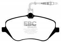 DP21550 EBC Brakes Greenstuff тормозные колодки перед. CITROEN C5, C6; PEUGEOT 407, 607, 407 Coupe