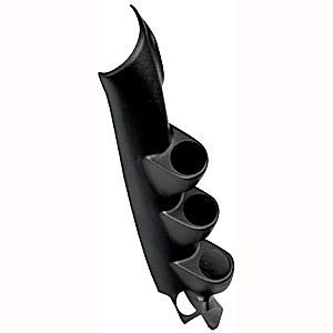 2-1/16" 3PLLR, CAMARO T- TOP, 97-01 (FBIRD 93-01) AUTO METER #12213 Triple Pillar (Black)
