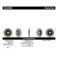 126.63088 Тормозные диски Premium CHRYSLER, DODGE перед