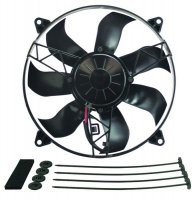 16918 DERALE крепеж High Output Dust/Waterproof Single RAD Puller Fan Kit